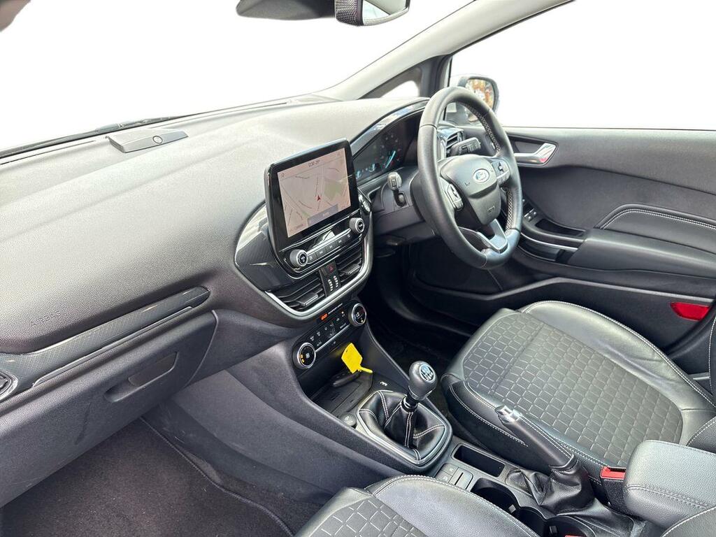 Ford Fiesta 1.0T Ecoboost Mhev Titanium X Hatchback WR21RZK Silver #3