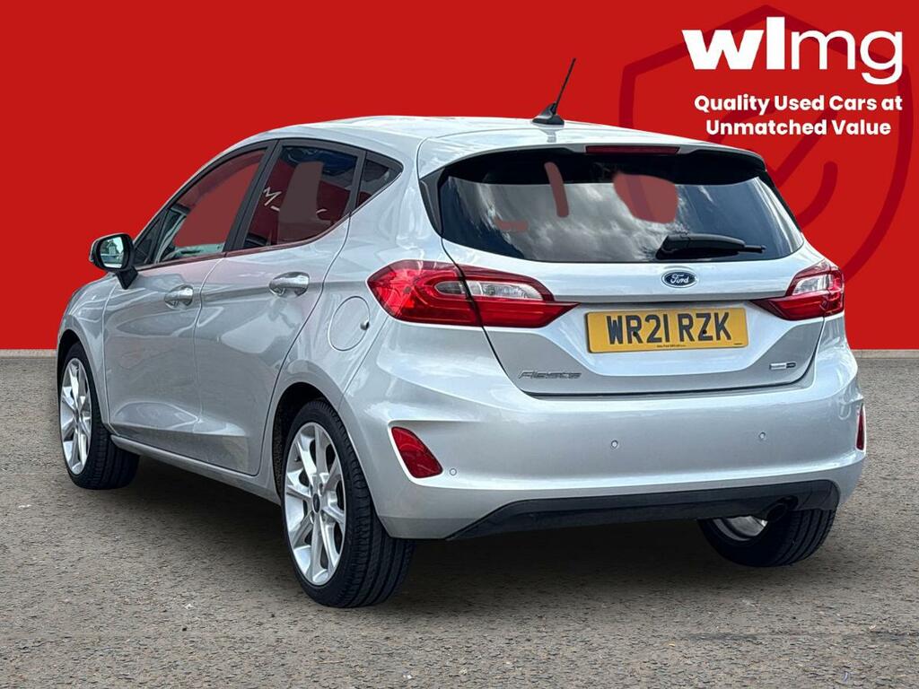 Ford Fiesta 1.0T Ecoboost Mhev Titanium X Hatchback WR21RZK Silver #2