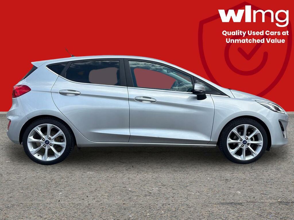 Ford Fiesta 1.0T Ecoboost Mhev Titanium X Hatchback WR21RZK Silver #4