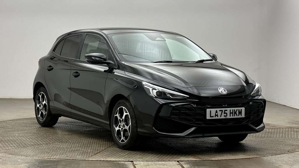 MG MG3 1.5 Hybrid Trophy Hatchback Hybrid Aut Black