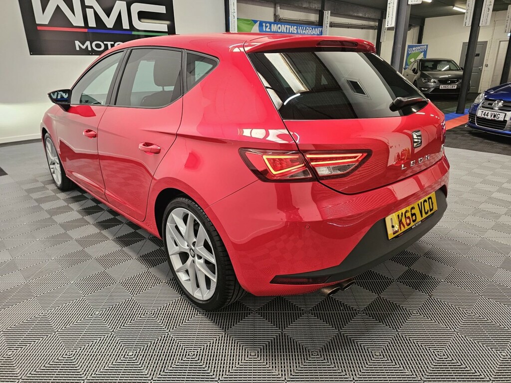Seat Leon 1.8 Tsi Fr Technology Red #6