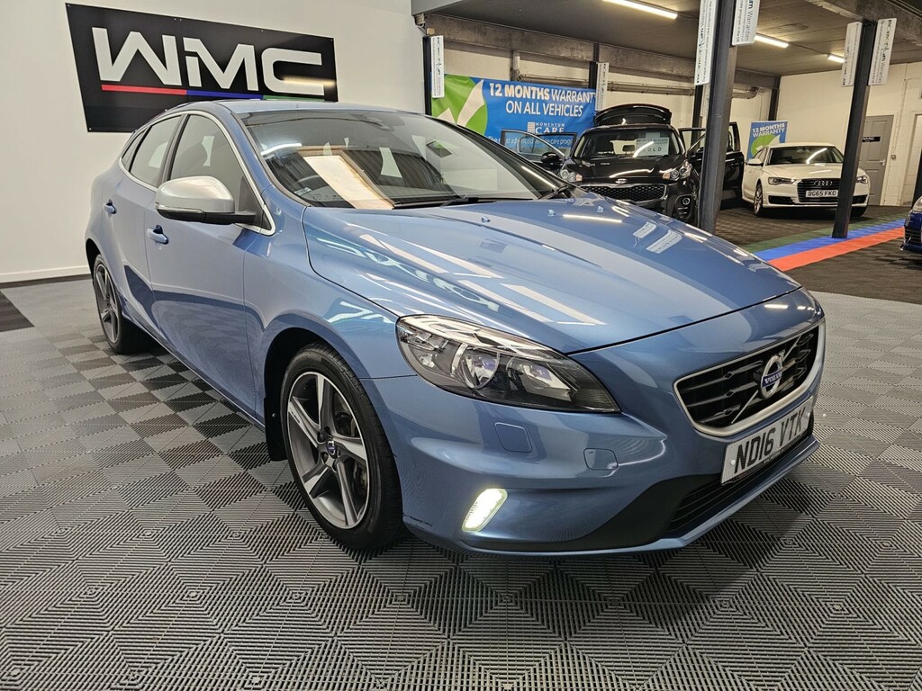 Volvo V40 2.0 R-design D4 ND16VTK Blue #2