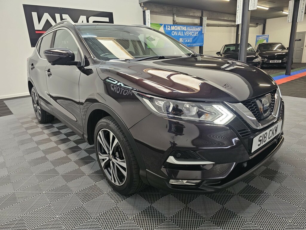 Nissan Qashqai 1.5 Dci N-connecta S18CKW Black #2