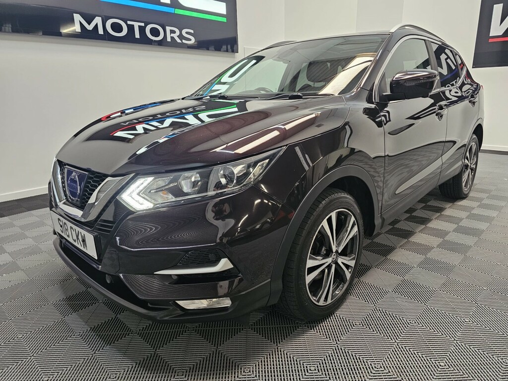 Nissan Qashqai 1.5 Dci N-connecta S18CKW Black #4