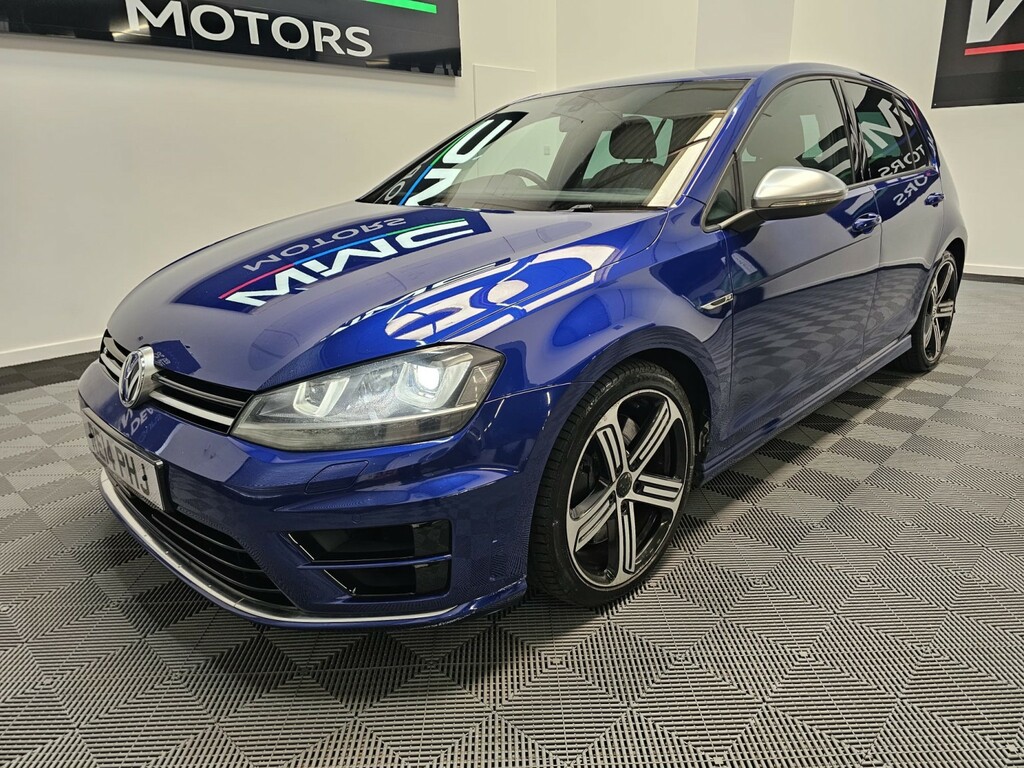 Volkswagen Golf 2.0 Tsi Bluemotion Tech R RE14PHJ Blue #3