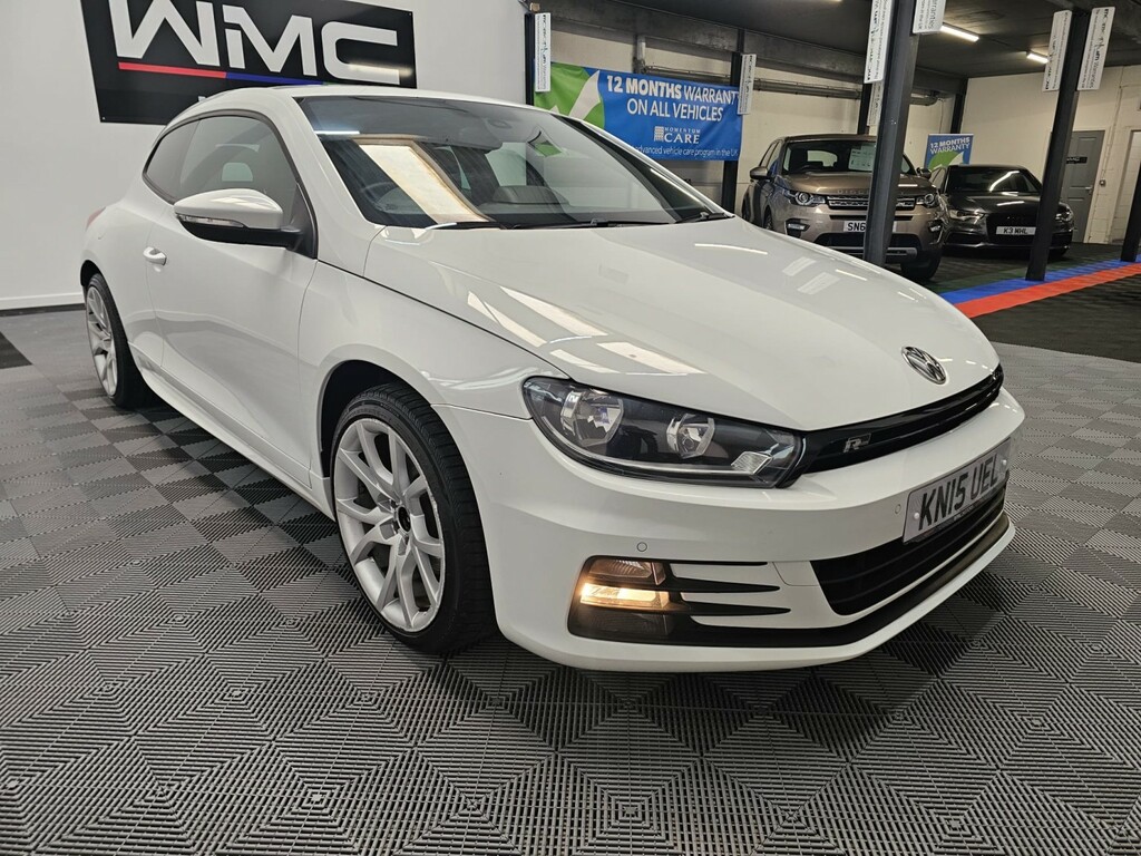 Volkswagen Scirocco 2.0 Tdi Bluemotion Tech R-line White #2
