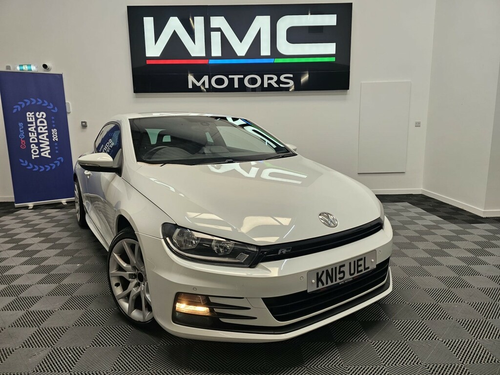Volkswagen Scirocco 2.0 Tdi Bluemotion Tech R-line White