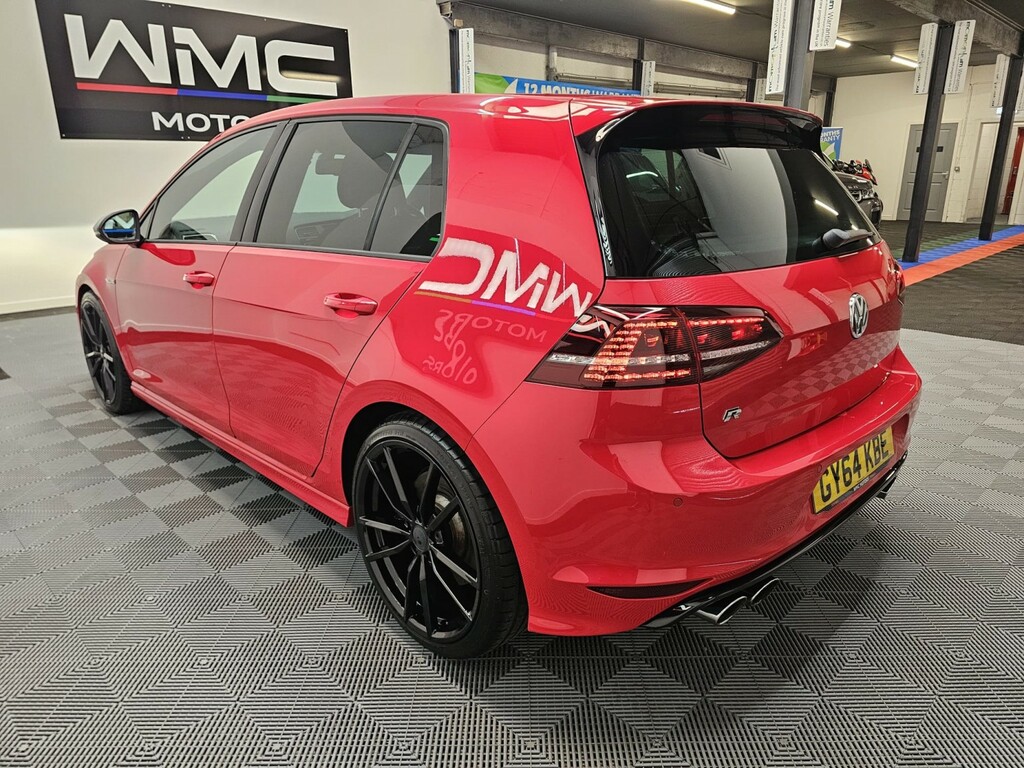 Volkswagen Golf 2.0 Tsi Bluemotion Tech R GY64KBE Red #6