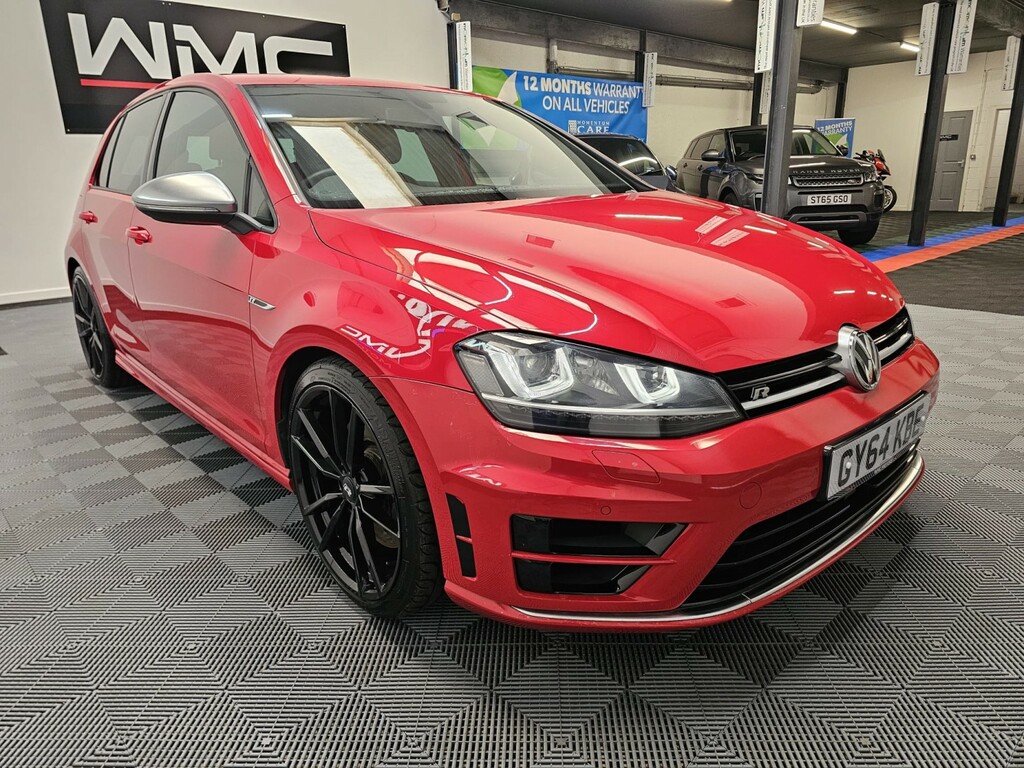 Volkswagen Golf 2.0 Tsi Bluemotion Tech R GY64KBE Red #2