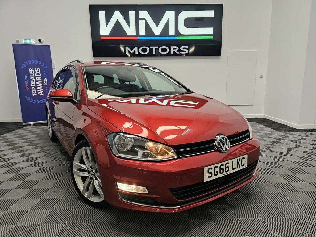 Volkswagen Golf 2.0 Tdi Bluemotion Tech Gt SG66LKC Red