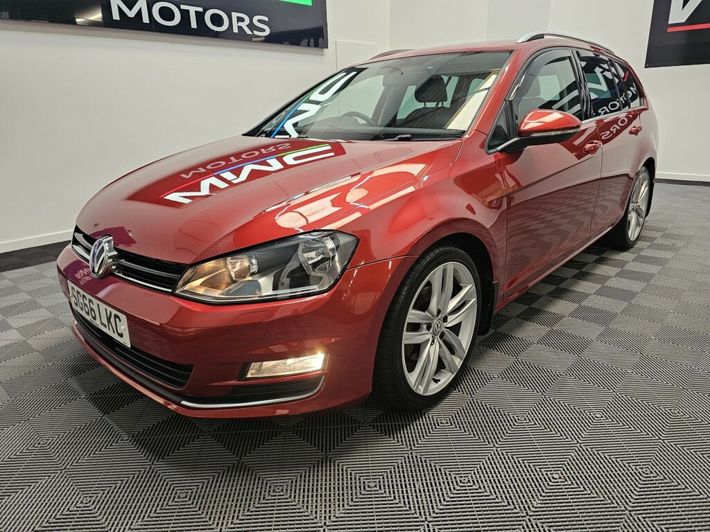 Volkswagen Golf 2.0 Tdi Bluemotion Tech Gt SG66LKC Red #4