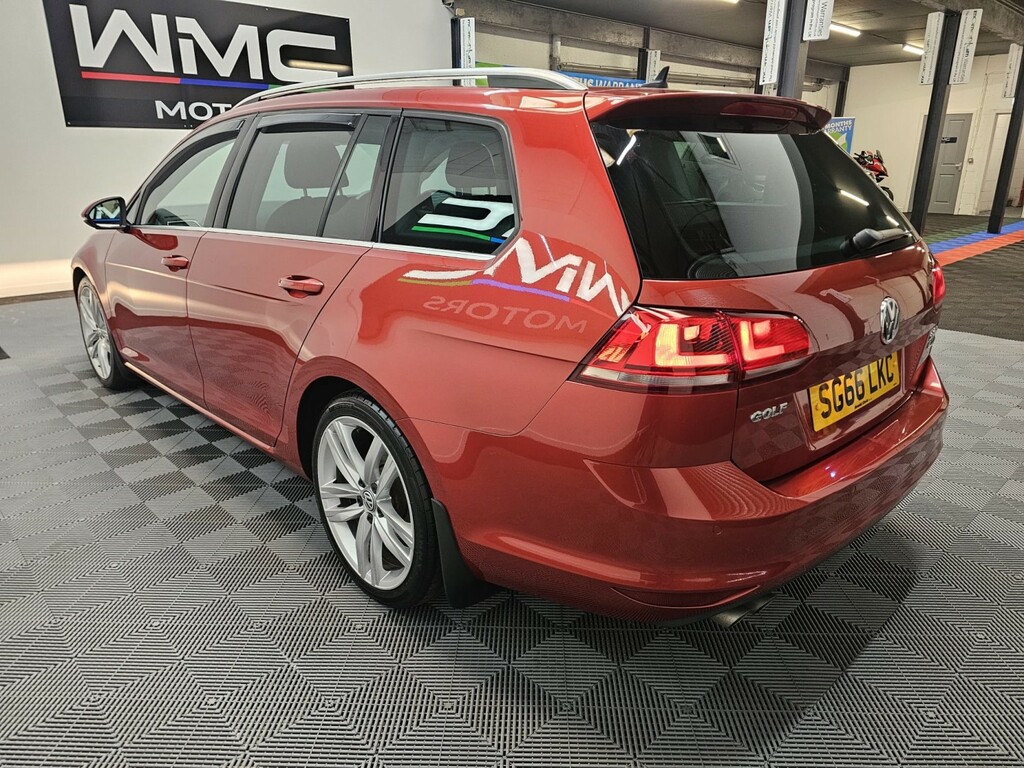 Volkswagen Golf 2.0 Tdi Bluemotion Tech Gt SG66LKC Red #6