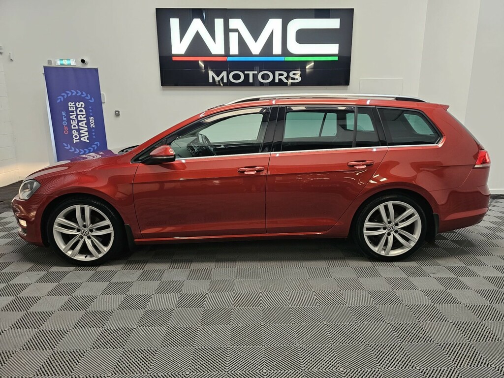 Volkswagen Golf 2.0 Tdi Bluemotion Tech Gt SG66LKC Red #5