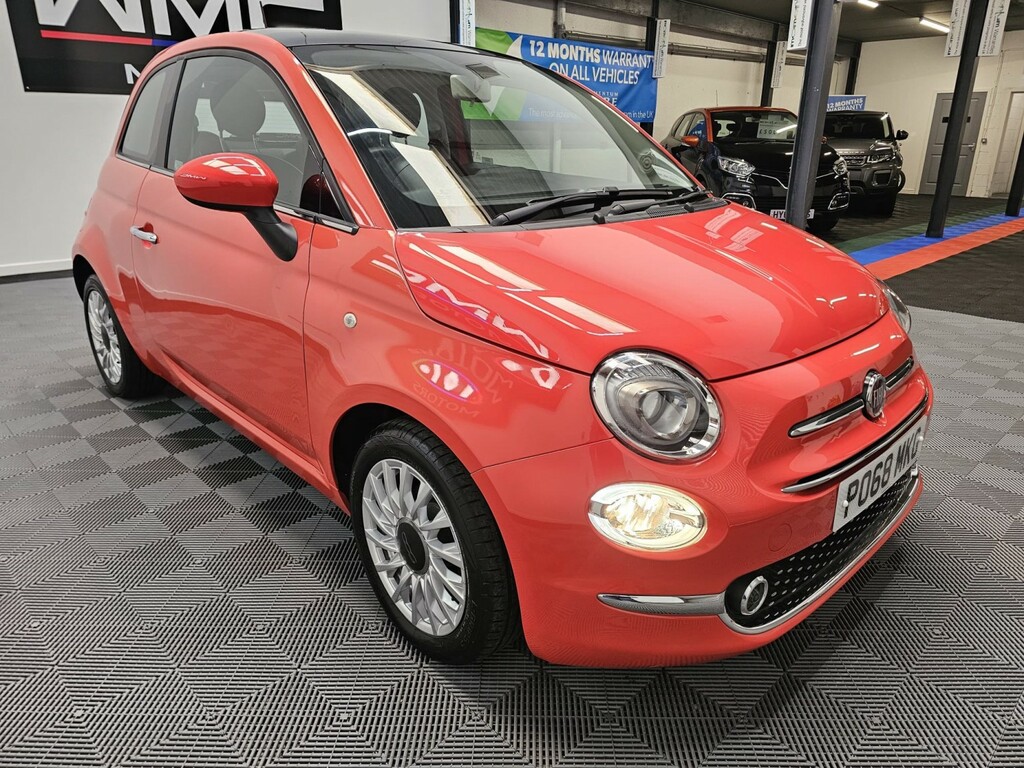 Fiat 500 1.2 1.2 69Hp Lounge PO68MKG Pink #2