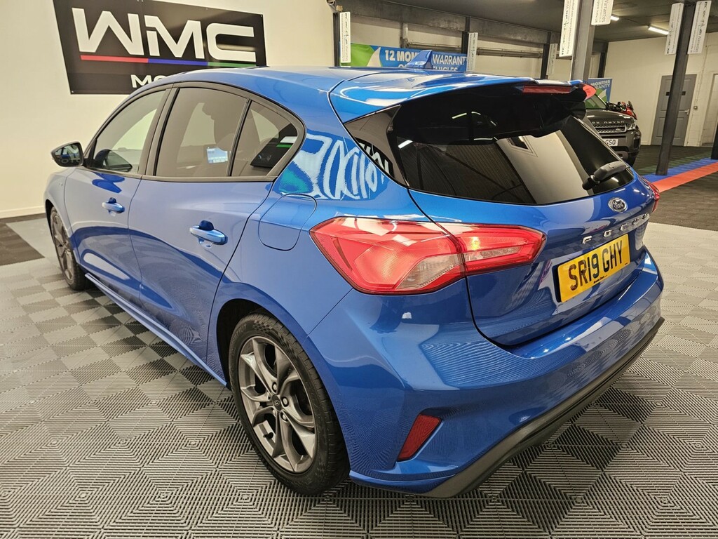 Ford Focus 1.0 T Ecoboost St-line SR19GHY Blue #6