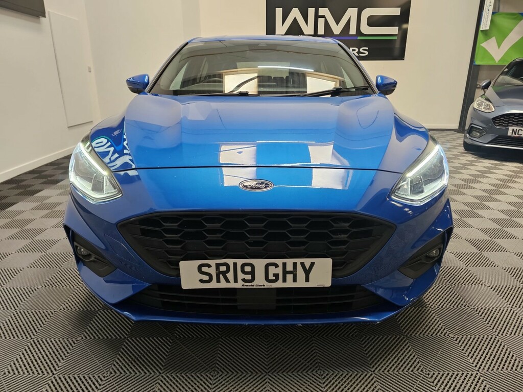 Ford Focus 1.0 T Ecoboost St-line SR19GHY Blue #3