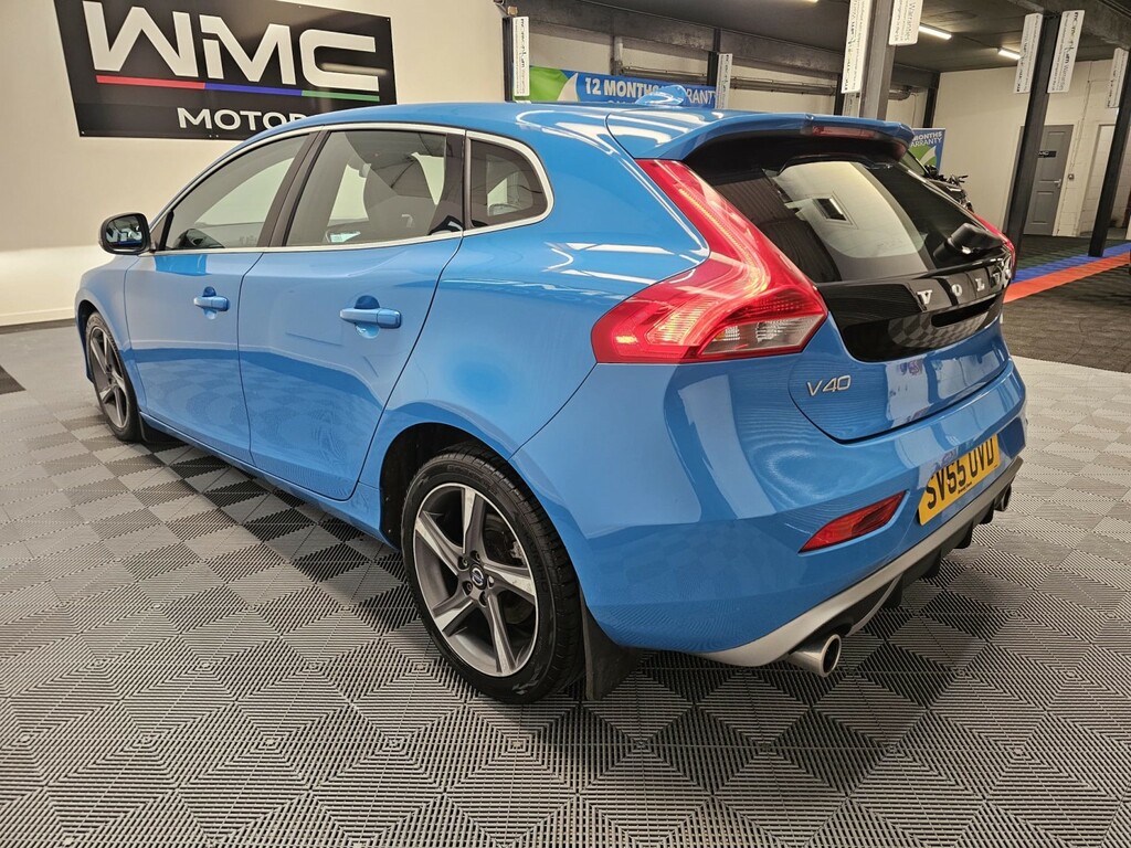 Volvo V40 2.0 R-design Lux Nav D4 SV65UVD Blue #6