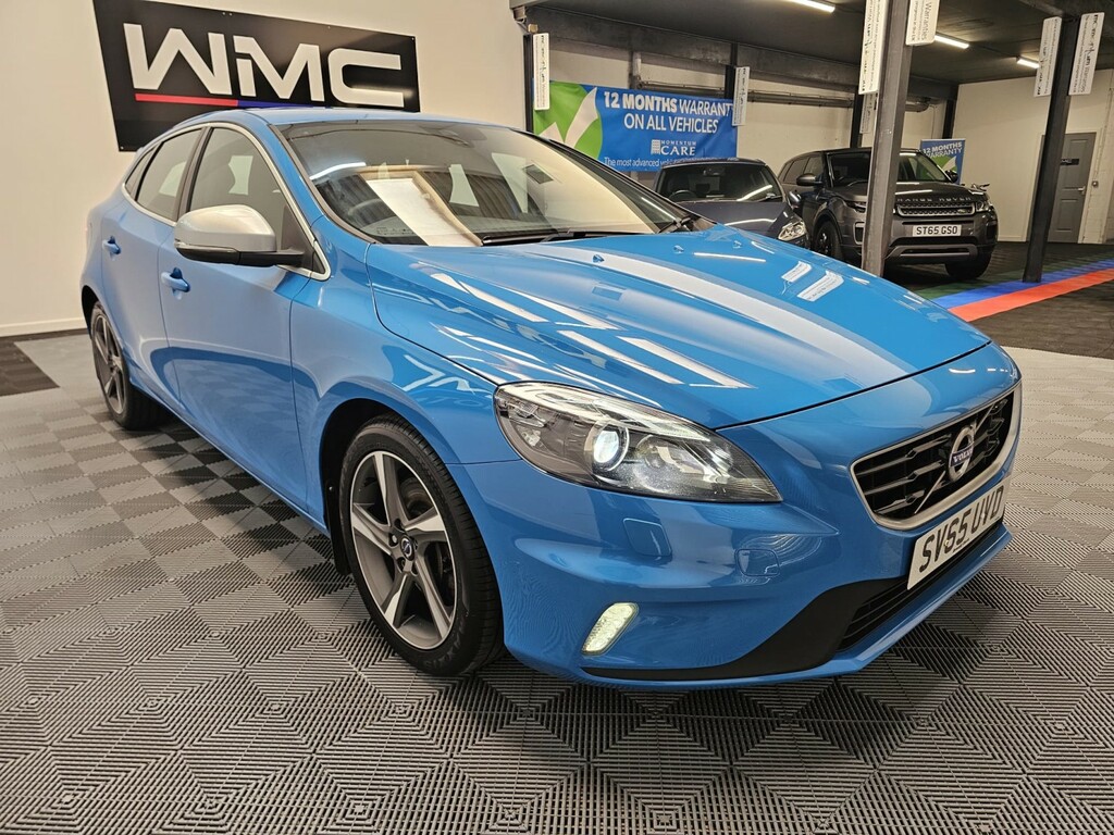 Volvo V40 2.0 R-design Lux Nav D4 SV65UVD Blue #2