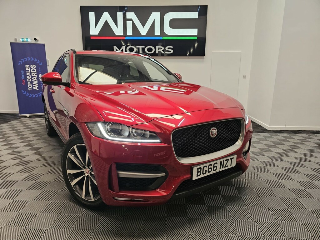 Jaguar F-Pace 2.0 D180 R-sport Red