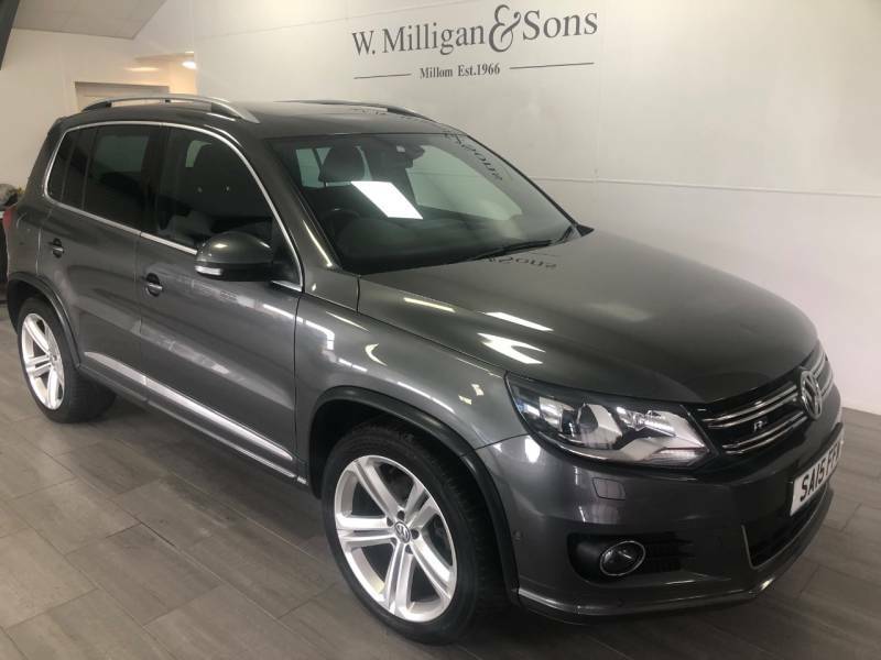 Volkswagen Tiguan 2.0 Tdi Bluemotion Tech R-line 177 Dsg Grey #2