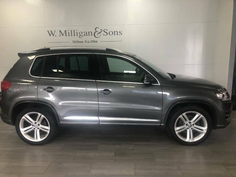 Volkswagen Tiguan 2.0 Tdi Bluemotion Tech R-line 177 Dsg Grey #3