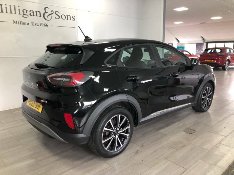 Ford Puma 1.0 Ecoboost Hybrid Mhev Titanium - 2023 23 PO23SUF Black #4