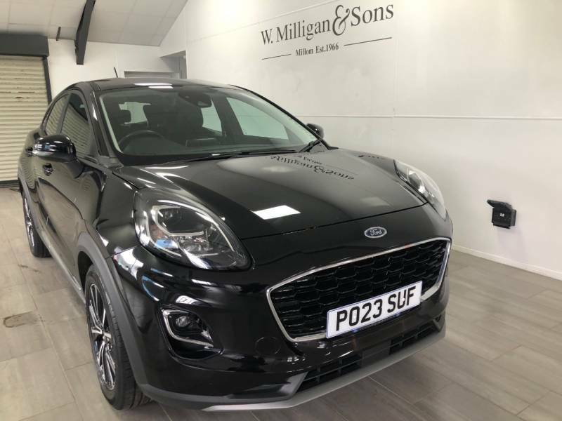 Ford Puma 1.0 Ecoboost Hybrid Mhev Titanium - 2023 23 Black