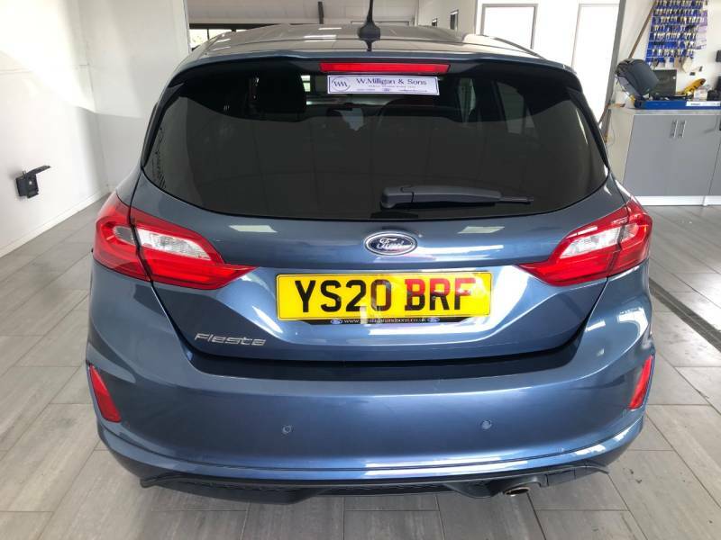 Ford Fiesta 1.0 Ecoboost 95 St-line Edition - 2020 20 YS20BRF Blue #5