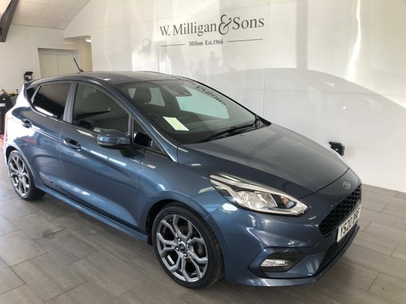 Ford Fiesta 1.0 Ecoboost 95 St-line Edition - 2020 20 YS20BRF Blue #2