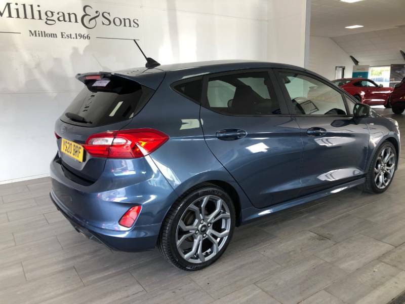 Ford Fiesta 1.0 Ecoboost 95 St-line Edition - 2020 20 YS20BRF Blue #4
