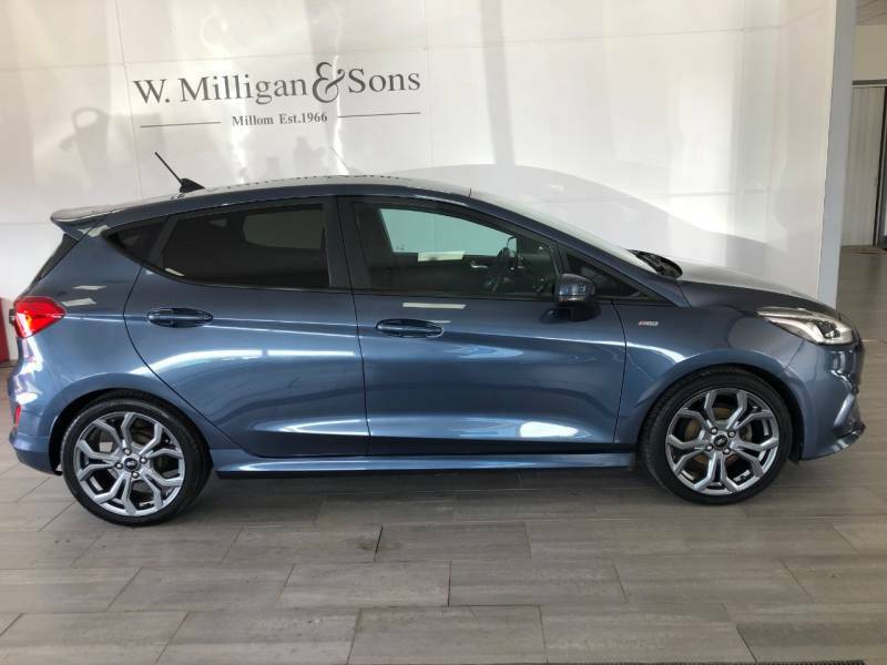 Ford Fiesta 1.0 Ecoboost 95 St-line Edition - 2020 20 YS20BRF Blue #3
