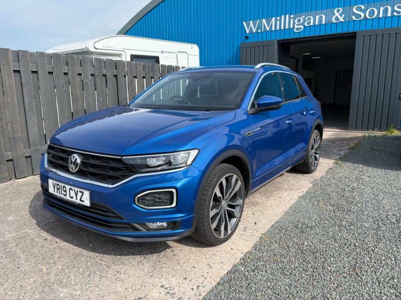 Volkswagen T-Roc 1.5 Tsi Evo R-line Blue