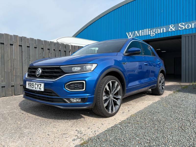 Volkswagen T-Roc 1.5 Tsi Evo R-line Blue #2