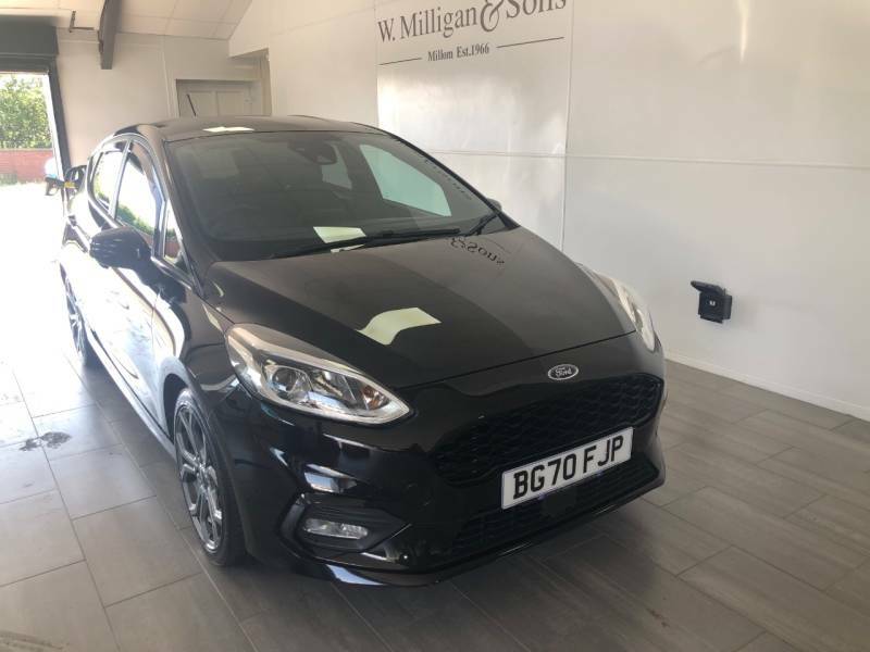 Ford Fiesta 1.0 Ecoboost 95 St-line Edition - 2020 70 BG70FJP Black #4