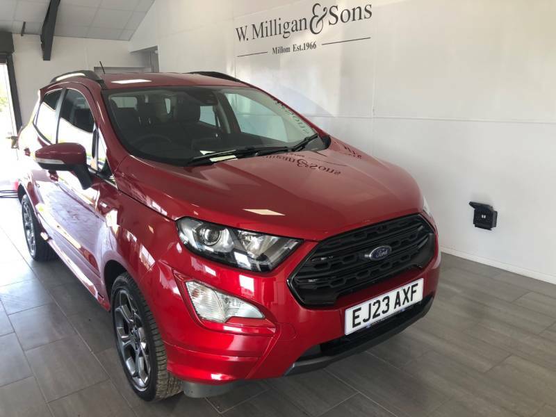 Ford Ecosport 1.0 Ecoboost 125 St-line Red