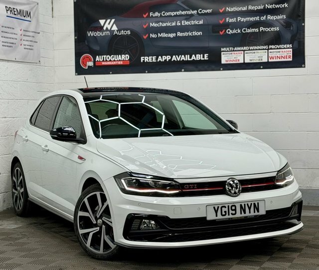 Volkswagen Polo 2.0 Tsi Gpf Gti Hatchback Dsg Euro 6 White