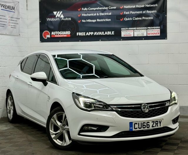 Vauxhall Astra 1.4I Turbo Sri Hatchback Euro 6 S White