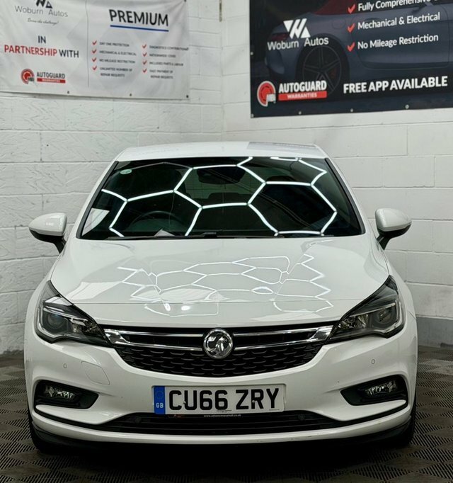 Vauxhall Astra 1.4I Turbo Sri Hatchback Euro 6 S CU66ZRY White #5