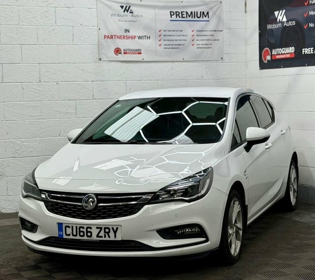 Vauxhall Astra 1.4I Turbo Sri Hatchback Euro 6 S CU66ZRY White #6