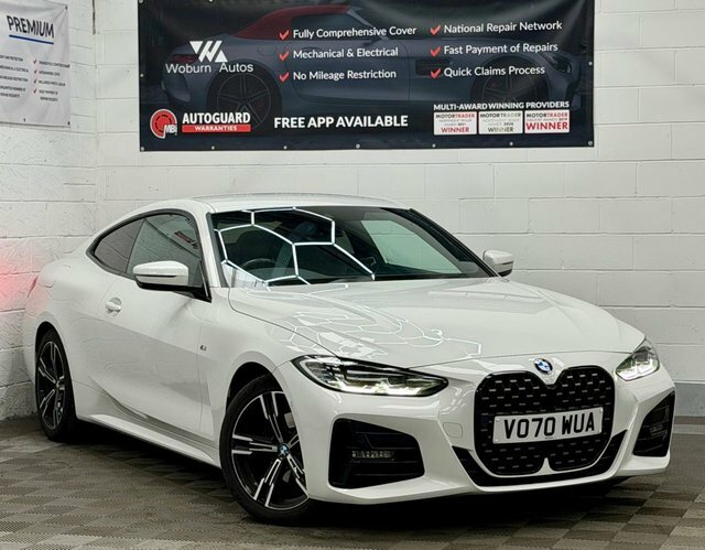 BMW 4 Series Gran Coupe 2.0 420I M Sport Coupe Euro 6 Ss White