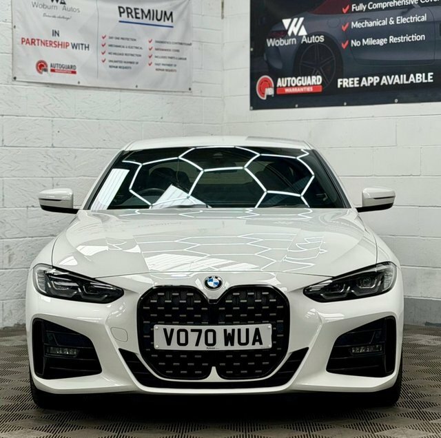 BMW 4 Series Gran Coupe 2.0 420I M Sport Coupe Euro 6 Ss White #5