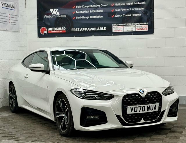 BMW 4 Series Gran Coupe 2.0 420I M Sport Coupe Euro 6 Ss White #4