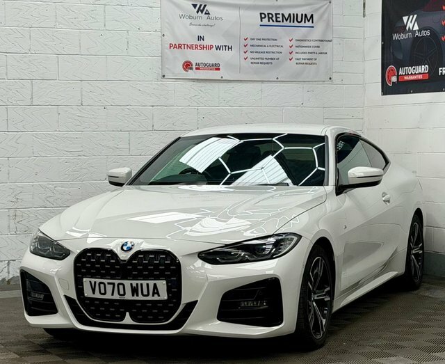 BMW 4 Series Gran Coupe 2.0 420I M Sport Coupe Euro 6 Ss White #6