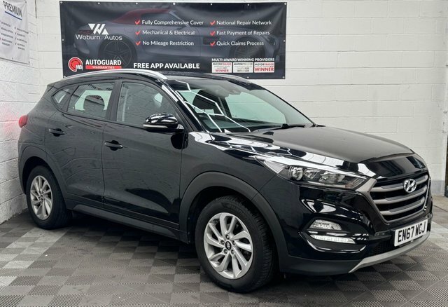 Hyundai Tucson 1.7 Crdi Blue Drive Se Nav Suv Dct Euro Black #5