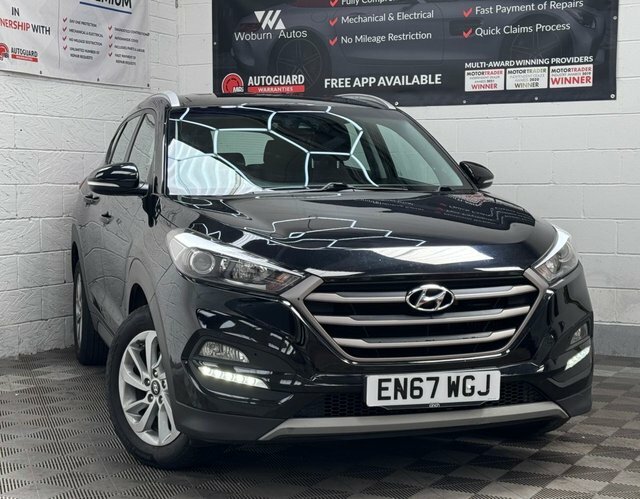 Hyundai Tucson 1.7 Crdi Blue Drive Se Nav Suv Dct Euro Black
