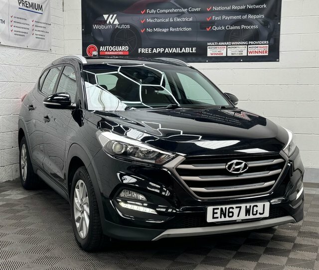 Hyundai Tucson 1.7 Crdi Blue Drive Se Nav Suv Dct Euro Black #3