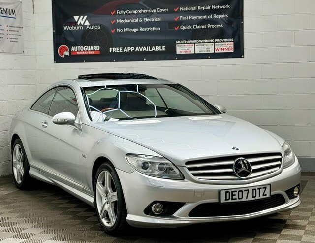 Mercedes-Benz CL 5.5 Cl600 Coupe 340 Gkm, 51 Silver #4