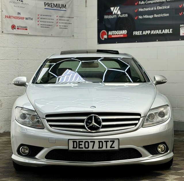 Mercedes-Benz CL 5.5 Cl600 Coupe 340 Gkm, 51 Silver #5