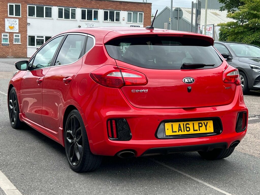 Kia Ceed 1.6 T-gdi Gt Euro 6 Red #6