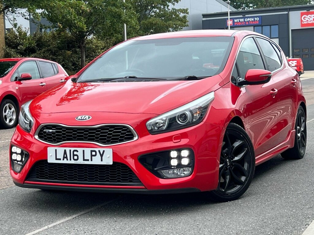 Kia Ceed 1.6 T-gdi Gt Euro 6 Red #4